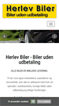 Mobile Screenshot of herlevbiler.dk